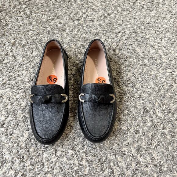 Cole Haan | Shoes | Cole Haan Evelyn Bow Driver Black Grainy